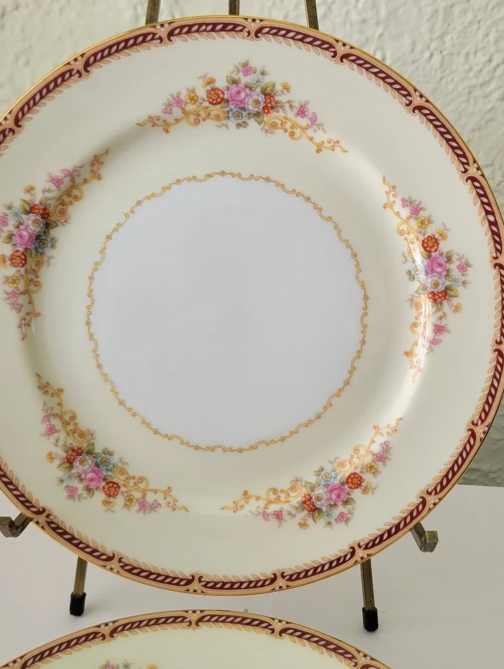 Noritake Japan Alberta 6501  Dinner Plates Set Of 4
